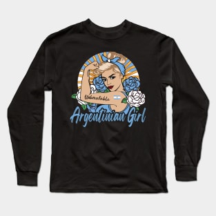 Argentinian Girl Long Sleeve T-Shirt